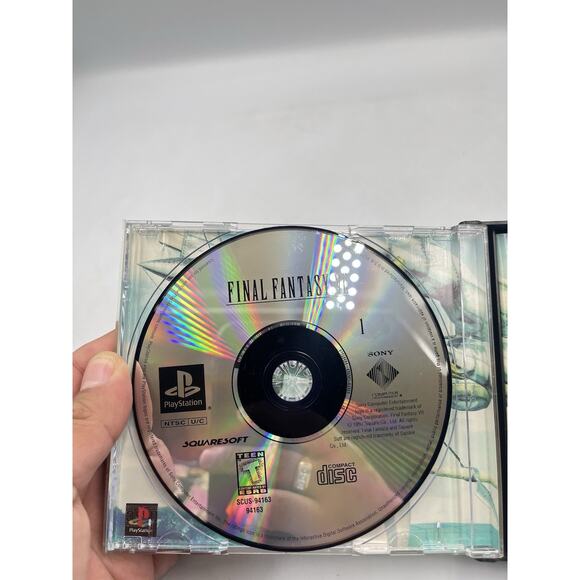 Final Fantasy VII 7 (Greatest Hits) - Sony Playstation 1 PS1 - CIB! - Picture 10 of 16
